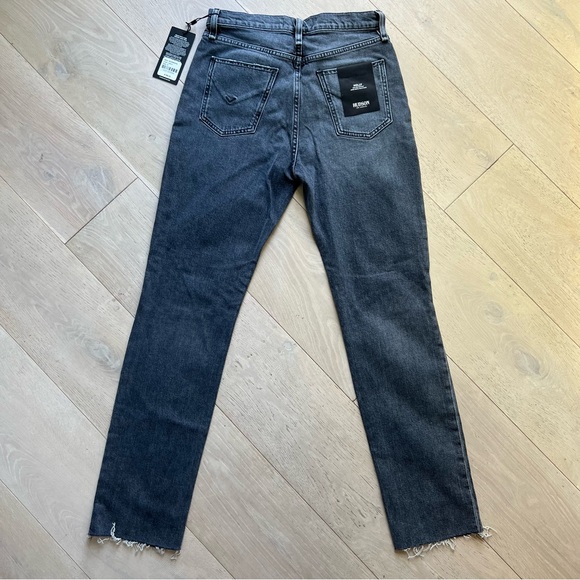 NWT Hudson Jeans Distressed Holly High Rise Straight Jeans - Picture 7 of 8